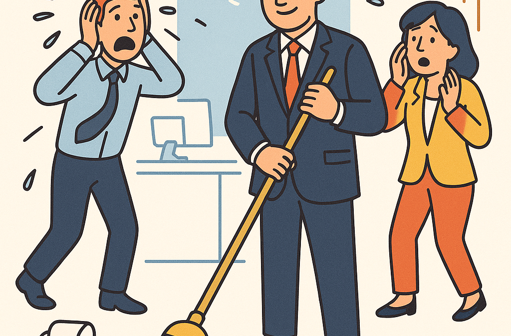 Change is Messy. Good Leaders Bring a Mop.